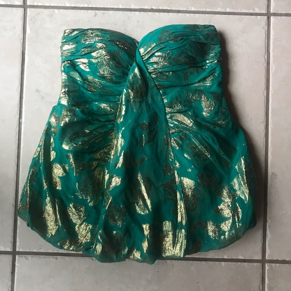 Bebe Strapless Blouse